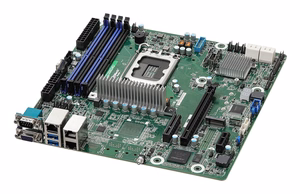 Asrock EC266D4U pagrindinė plokštė Intel C266 LGA 1700 „micro ATX“