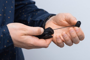 Wireless earphone Forcell F-Audio Drive EarBud black