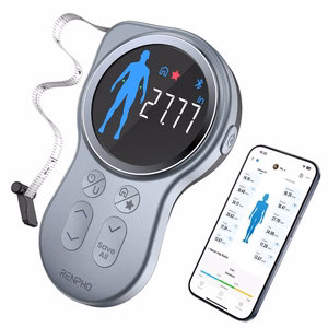 RENPHO Smart Body Tape Measure+ Y002 išmanioji kūno matavimo juosta, juoda