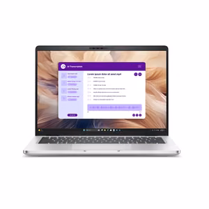 Dell Pro 14 Plus PB14250 – nešiojamasis kompiuteris, 14 col. matinis IPS FHD+ 1920 × 1200 ekranas, Intel Core Ultra 7 255U, 32 GB DDR5 RAM, 512 GB SSD, Intel Graphics, Windows 11 Pro, Wi-Fi 6 (802.11ax), Bluetooth 5.3, estiška klaviatūra