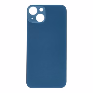Galinis dangtelis, skirtas iPhone 13, mėlynas (didesnis skylė kamerai) OEM