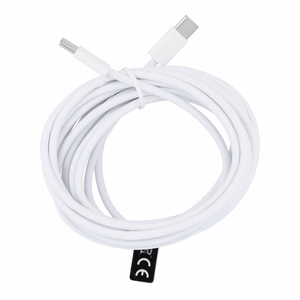 Кабель Type C to Type C PD QC3.0 3A 30W HD26 BOX 3 m белый