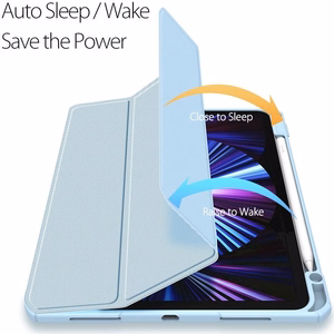 Dėklas Dux Ducis Toby Samsung X910/X916 Tab S9 Ultra mėlynas