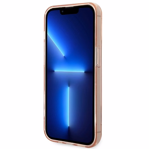 Guess Translucent iPhone 14 Pro Max 6.7" dėklas - rožinis