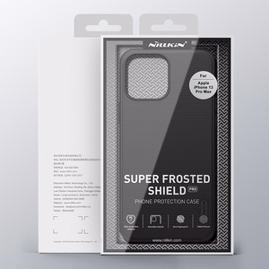 Nillkin Super Frosted Shield Pro case for iPhone 13 Pro Max, durable, red