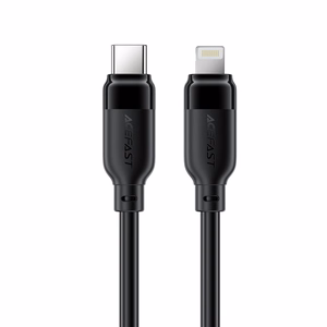 USB laidas Acefast C16-01 USB-C į Lightning 1.2m juodas