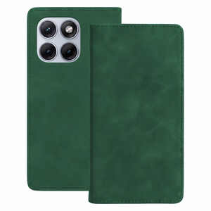 Smart Suede case for Motorola Moto G34 green