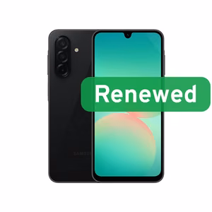 Atnaujintas Samsung Galaxy A26 5G, A klasė, 128 GB, juodas, 6,7″, Android