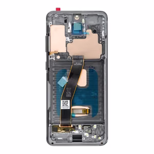 LCD-дисплей для SAMSUNG S20 4G серый SOFT OLED с рамкой
