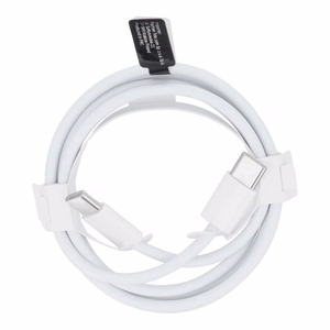 Кабель Type C to Type C PD QC3.0 3A 30W HD26 BOX 1 m белый
