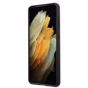 Dėklas telefonui Mercedes Silikoninis Line dėklas Samsung Galaxy S21 juodas