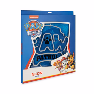 Pakabinamas Paw Patrol LED neoninis šviestuvas ant organinio stiklo – logotipas OW-130146