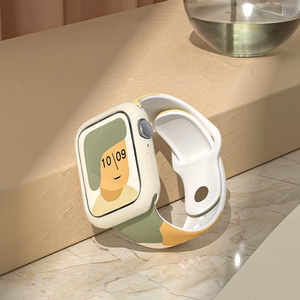 Silikoninis dirželis Moro laikrodžio apyrankė Apple Watch 42 / 44 / 45 / 49 mm - Raštas 6