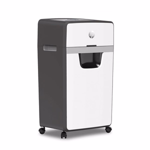 HP ONESHRED 16MC smulkintuvas, mikro pjaustymas, P-5, 16 kortelių, 30 l, šviesiai pilkas