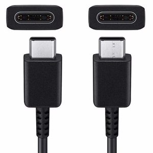 Кабель Samsung EP-DA705BBE 25W 3A Type-C - Type-C 1.0m чёрный