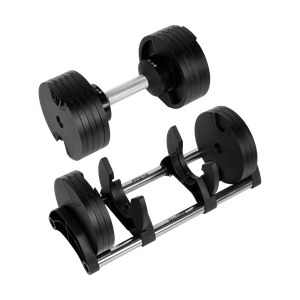 REBEL ACTIVE automatinis ketaus hantelis, 36 kg, 2 kg žingsniai