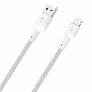Dudao L9T 5A USB-A - USB-C кабель 1m - белый