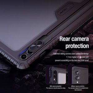 Чехол Nillkin Bumper Leather Case Pro для Samsung Galaxy Tab S9+ - черный