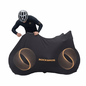 Rockbros D97 elastinis uždangalas 24"-29" elektriniams, gravel ir kalnų dviračiams bei 700C plento dviračiams - juodas