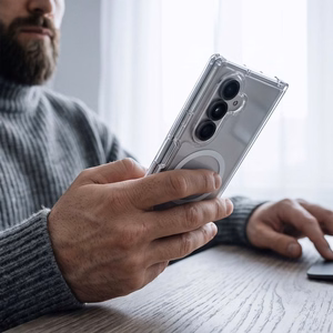 Tech-Protect FlexAir Hybrid MagSafe dėklas, skirtas Samsung Galaxy Z Fold 8 Ultra – spalva: skaidri