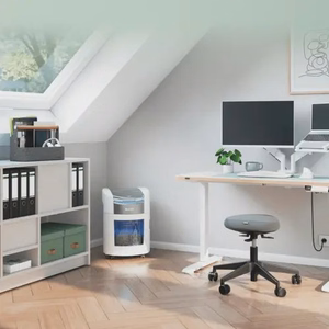 Leitz IQ Optimax AutoFeed 150 80380000 popieriaus smulkintuvas, P4, 150 lapų, 15 l talpos šiukšliadėžė