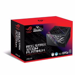 ASUS ROG -STRIX-1200P-GAMING-E power supply unit 1200 W 20+4 pin ATX ATX Black, Multicolour