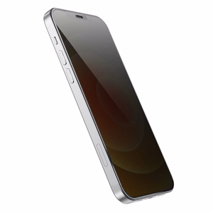 Borofone BF7 Diamond Armor Anti-spy grūdintas stiklas iPhone 12 Pro Max (10 vnt. rinkinys)