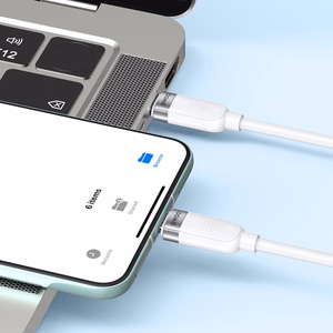 BWOO 65W кабель USB-C - USB-C 1m белый