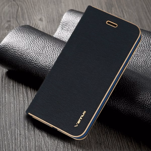 Vennus Book Case чехол-книжка с рамкой для Xiaomi Redmi 9T тёмно-синий