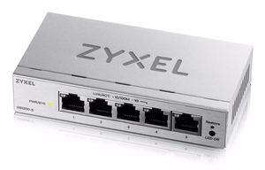 Zyxel GS1200-5V3 Valdomas L2 Gigabit Ethernet (10/100/1000) Desktopas Pilka