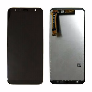 Ekranas Samsung J415 J4 Plus/J610 J6 Plus 2018 su lietimui jautriu stikliuku juodas HQ