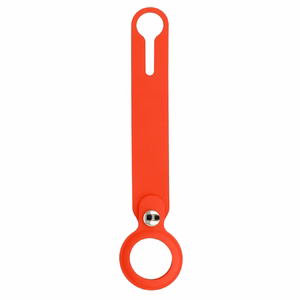 Silicone loop for Airtag red