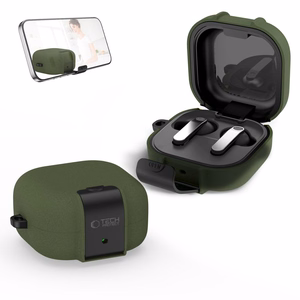 Tech-Protect Slim Hook Case for Samsung Galaxy Buds 4 / 4 Pro - Green