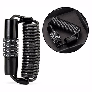 Rockbros T609 bicycle lock with 1.5 m combination - black