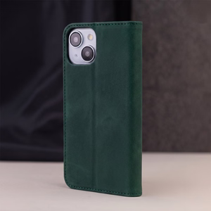 Smart Suede dėklas, skirtas Google Pixel 11 / 11 Pro, žalias