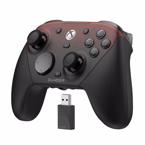 "GameSir G7 Pro BK TRI-MODE" valdiklis juoda ir raudona spalvos