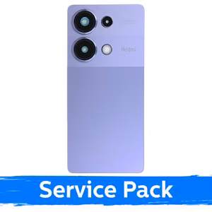 Back Cover Compatible With Xiaomi Redmi Note 13 Pro 4G / Lavender Purple / (Service Pack)