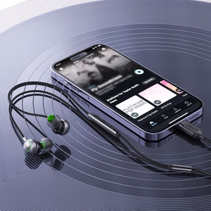 Ausinės Acefast L5 USB-C juodos