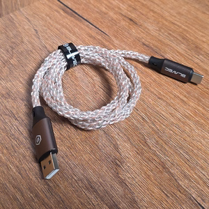 Blavec Кабель Neon USB на Type-C QC 3.0 60W 3A 1м Apple CarPlay Android Auto (CNE-UC3L1) светящийся RGB