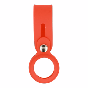 Silicone loop for Airtag red