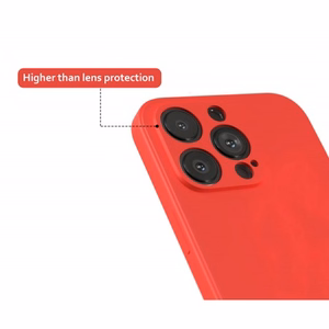 Minkštas dėklas telefonui XIAOMI Redmi Note 13 5G raudonas