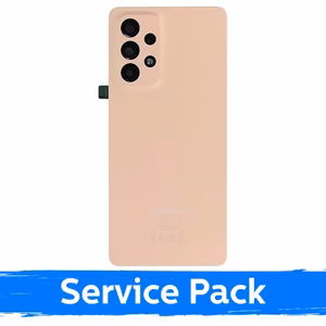 Galinis dangtelis suderinamas su Samsung A536 A53 5G / Awesome Peach / (Service Pack)