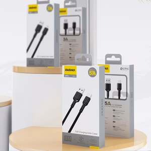 Dudao L9T 5A Кабель USB-A - USB-C 1м - чёрный
