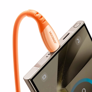 Joyroom S-A59 Vibrant Series 3A кабель USB-A — USB-C 1.2м оранжевый
