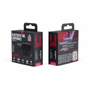 Maxlife BT earphones TWS MXBE-04 black