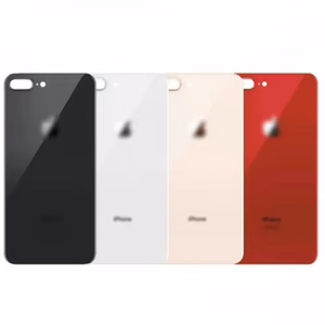 Задняя крышка для iPhone 8 Plus белый (версия с увеличенным отверстием камеры) HQ