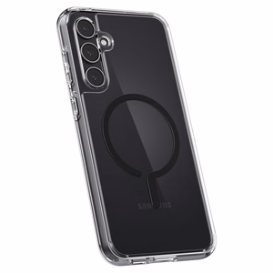 Spigen Ultra Hybrid OneTap Ring magnetinis dėklas telefonui su MagSafe Samsung Galaxy S23 FE - skaidrus juodas