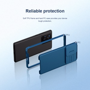Чехол Nillkin CamShield Pro PC+TPU для Xiaomi Mix 4 чёрный
