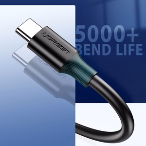 Ugreen US184 20882 кабель USB-A 3.0 / USB-C 3A 1м — чёрный