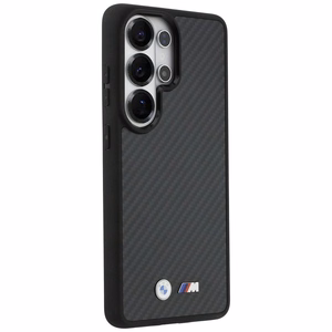 BMW M Kevlar Logo чехол MagSafe для Samsung Galaxy S26 Ultra чёрный